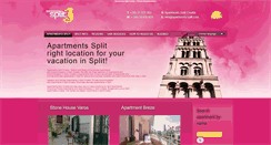 Desktop Screenshot of apartments-split.com